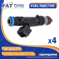 4 Pcs PAT Fuel Injectors for Opel Astra PJ 1.4L Turbo A14NET 2012-2023
