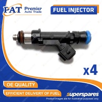 4 Pcs PAT Fuel Injectors for Holden Barina TM 1.6L F16D4 11/2011-1/2019