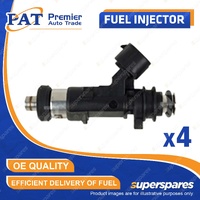 4 Pcs Fuel Injectors for Subaru Legacy BP Liberty BL BM BP BR BE YA WRX G3