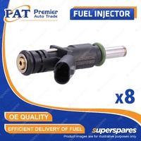 8 Pcs Fuel Injectors for Mercedes CL500 CLS500 E500 GL500 ML500 S500 S500L SL500