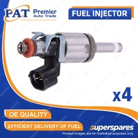 4 Pcs PAT Fuel Injectors for Mazda Mazda 2 Demio DE DL MX5 ND 1.5L P5 14-19