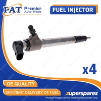 4 Pcs PAT Fuel Injectors for Ford Ranger PX2 PX3 2.2L P4AT I4 16V 2015-2022