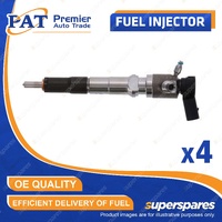 4 Pcs PAT Fuel Injectors for Ford Ranger PX3 Endura CA Everest UB Transit VO VN