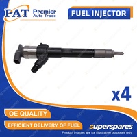 4 Pcs PAT Fuel Injectors for Mitsubishi Pajero QE QF QG Triton MQ MR 2.4L 4N15
