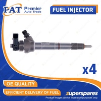 4 Pcs PAT Fuel Injectors for Skoda Octavia Scout 110 TDI NE 2.0L CRM 2015-2017