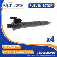4 Pcs Fuel Injectors for Land Rover Discovery LC Freelander 2 Range Rover Evoque