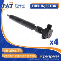 4 Pcs Fuel Injectors for Benz C250 CLS250 CLS250D E250 E300 C204 S204 S218 X218