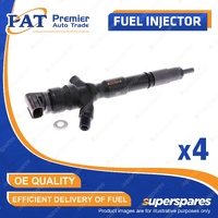 4 Pcs Fuel Injectors for Toyota Dyna Hiace KDH 223 201 206 221 Regius Toyoace