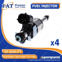 4 Pcs PAT Fuel Injectors for Mazda 3 BP CX-3 DK CX-30 DM CX-5 KF MX5 ND 2.0L