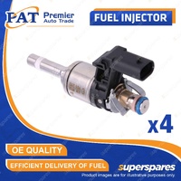 4 Pcs PAT Fuel Injectors for Skoda Karoq NU Octavia NX 1.4L DJKA I4 16V 2020-On