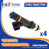 4 x PAT Fuel Injector for Mazda Biante CC Bongo MPV LY Roadster NC Atenza GG GY