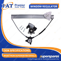 1 x PAT Front RH Window Regulator for Mazda 3 Axela BK 1.5L 2.0L 2.3L 2003-2009