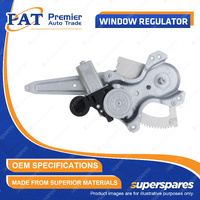 1 x PAT Rear LH Window Regulator & Motor for Toyota Corolla ZRE152R Blade Auris