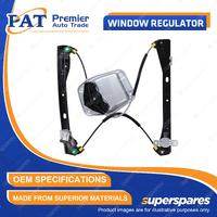 PAT Front LH Window Regulator for Volkswagen Golf MK5 1.4L 1.6L 1.9L 2.0L 3.2L