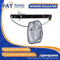 1x PAT Rear LH Window Regulator for Volkswagen Golf MK5 1.4L 1.6L 1.9L 2.0L 3.2L