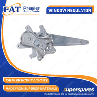 1 x PAT Rear RH Window Regulator for Toyota Mark X GRX120R 2.5L 4GRFSE 2004-2009