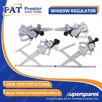 PAT F+R Window Regulators & Motor for Toyota Corolla ZRE152R Auris Blade GRE156