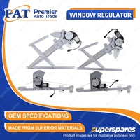 PAT F + R Window Regulators & Motor for Holden Colorado RC 3.0L 3.6L 2008-2012