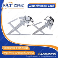 PAT Front LH+RH Window Regulators & Motor for Holden Colorado RC Rodeo RA 02-09