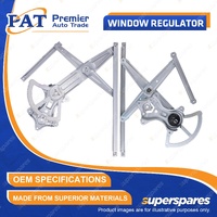 PAT Front LH + RH Window Regulators for Toyota Landcruiser J100 1998-2007