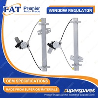 PAT F LH + RH Window Regulators & Motor for Subaru Forester S12 2.0L 2.5L 07-10