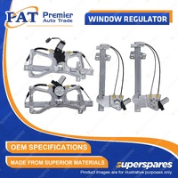 PAT F + R Window Regulators & Motor for Honda Civic FD 1.8L 2.0L 2/2006-1/2012