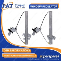 PAT Rear LH + RH Window Regulators & Motor for Subaru Outback B14 2.0L 2.5L 3.6L