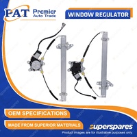 PAT Front LH + RH Window Regulators & Motor for Nissan X-Trail T30 2.5L 01-2007
