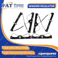 PAT Front + Rear Window Regulators for BMW X5 E70 3.0L 4.4L 4.8L 2007-2013