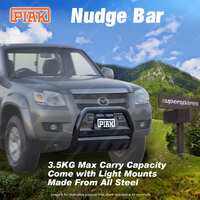 PIAK Nudge Bar for Mazda BT-50 BP32 11-20 ADR Compliant & Powder Coated Black
