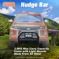 PIAK Nudge Bar Off Road Design for Mitsubishi Triton MR 19-On ADR Compliant