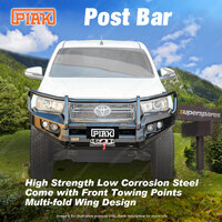 PIAK Post Bar Bull Bar for Toyota Hilux 15-18 Tough Vehicle Protection