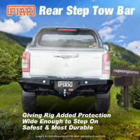 PIAK Premium Rear Step Tow Bar & Side Protection for Mitsubishi Triton MR 19-On
