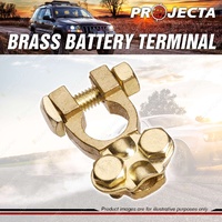 Projecta Brass Saddle Battery Terminal - Saddle Blister of 1 Premium Quality