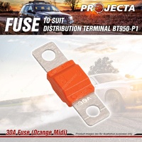 Projecta 30A Fuse Orange Midi Battery Distribution Terminal Premium Quality