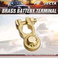 Projecta 3/8" 10mm Brass Battery Terminal Positive - Heavy Duty Bolt Blister 1
