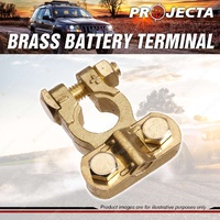 Projecta Brass Battery Terminal - Heavy Duty Saddle Blister of 1 Premium Quality