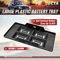 Projecta Large Plastic Universal Battery Tray 185mm x 340mm Premium Quality