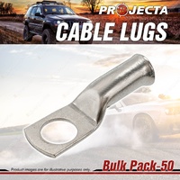 Projecta Cable Lug - 8mm Stud 4.5mm Internal Diameter Bulk of 50 Premium Quality