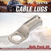 Projecta Cable Lug - 8mm Stud 5.4mm Internal Diameter Bulk of 50 Premium Quality