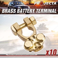 Projecta Brass Saddle Battery Terminal - Saddle Box of 10 Premium Quality