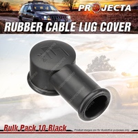 Projecta Rubber Cable Lug Cover - Black Positive and negative 5 pairs