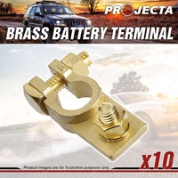 Projecta 5/16" 8mm Brass Stud Battery Terminal Negative Stud Box of 10