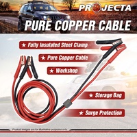 Projecta Workshop Booster Cables - Pure Copper Cable 500Amp 3.5M Premium Quality