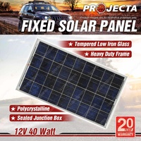 Projecta Polycrystalline 12 Volt 80W Fixed Solar Panel Premium Quality