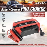 Projecta 12 Volt Automatic 21A 6 Stage Battery Charger Premium Quality