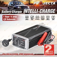 Projecta 12 Volt Automatic 15A 7 Stage Battery Charger Suit AGM Calcium