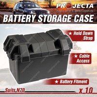 PROJECTA N70 size Battery Storage Case Storage Box bulk pack of 10