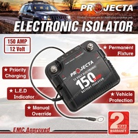 PROJECTA 12V 150Amp Electronic Dual Battery Isolator suits for 4WD vehicles