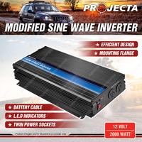 PROJECTA 12V 2000W Modified Sine Wave Inverter with L.E.D indicator